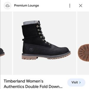 Timberland Fold Down Nubuck Women’s Boots (7.5)